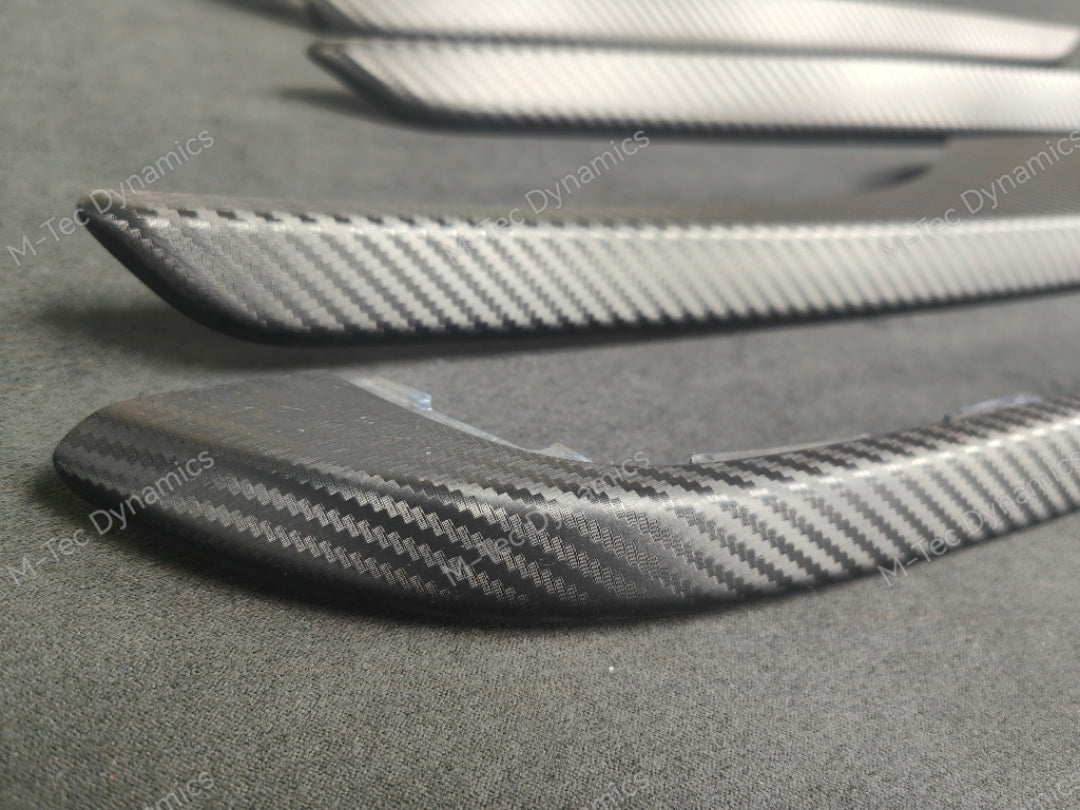 BMW 6-SERIES F06 GRAN COUPE INTERIOR TRIM SET - 3D BLACK CARBON