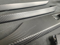 BMW 6-SERIES F06 GRAN COUPE INTERIOR TRIM SET - 3D BLACK CARBON
