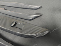 BMW 6-SERIES F06 GRAN COUPE INTERIOR TRIM SET - 3D BLACK CARBON