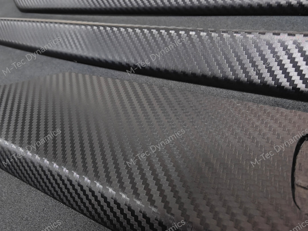 BMW 6-SERIES F06 GRAN COUPE INTERIOR TRIM SET - 3D BLACK CARBON