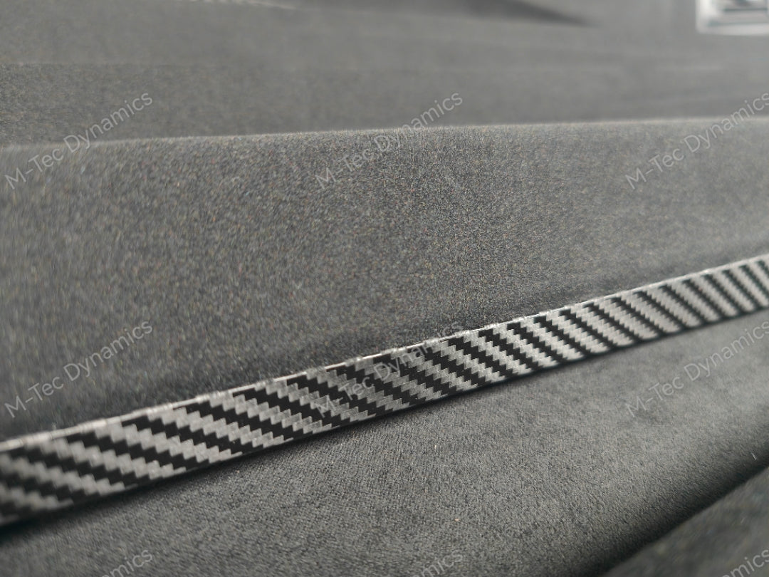 BMW F10 F11 AUTO PERFORMANCE STYLE / TEXTURED BLACK CARBON INTERIOR TRIM SET