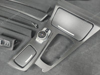 BMW F10 F11 AUTO PERFORMANCE STYLE / TEXTURED BLACK CARBON INTERIOR TRIM SET