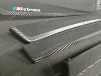 BMW F10 F11 AUTO PERFORMANCE STYLE / TEXTURED BLACK CARBON INTERIOR TRIM SET