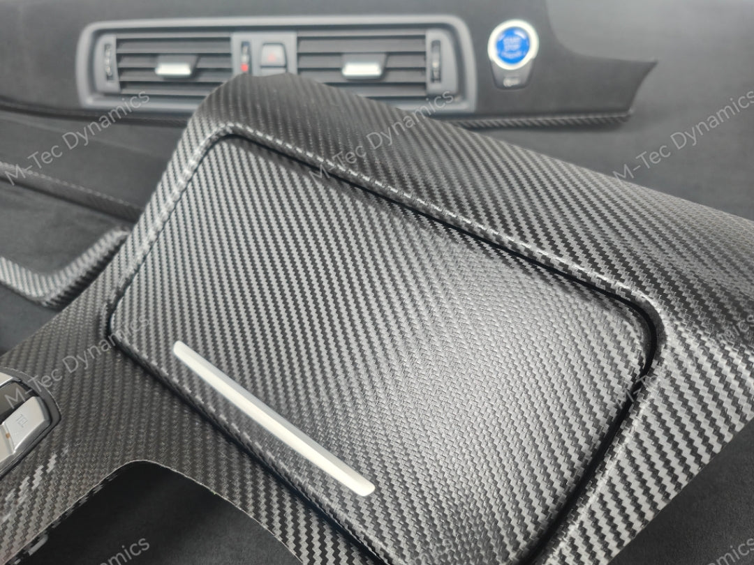 BMW F10 F11 AUTO PERFORMANCE STYLE / TEXTURED BLACK CARBON INTERIOR TRIM SET