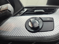 BMW Z4 E89 INTERIOR WRAPPING SERVICE - SILVER 4D CARBON