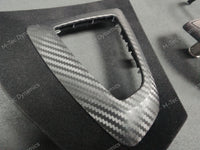 WRAPPING SERVICE - BMW F20 F21 F22 F23 LCI-2 INTERIOR TRIM SET - 3D CARBON / BLUE ACCENT