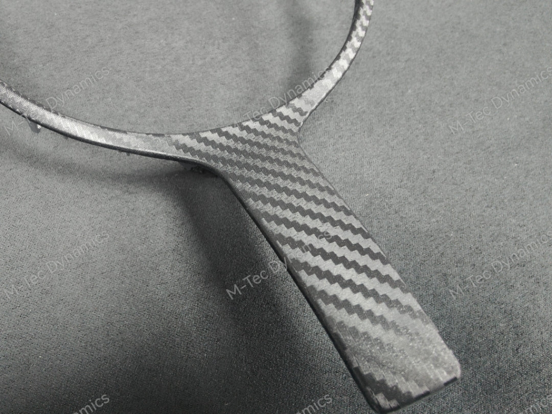 WRAPPING SERVICE - BMW F20 F21 F22 F23 LCI-2 INTERIOR TRIM SET - 3D CARBON / BLUE ACCENT