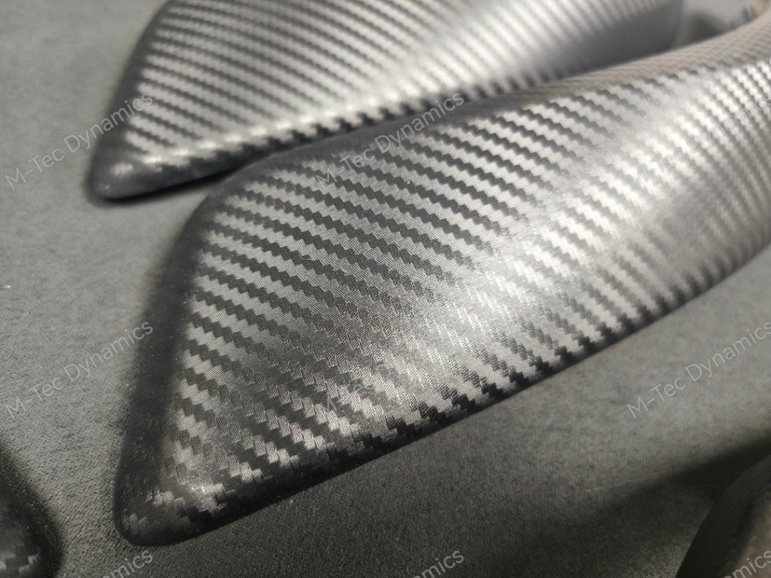 BMW F20 LCI-2 INTERIOR TRIM SET - 3D CARBON / BLUE ACCENT