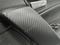 WRAPPING SERVICE - BMW F20 F21 F22 F23 LCI-2 INTERIOR TRIM SET - 3D CARBON / BLUE ACCENT