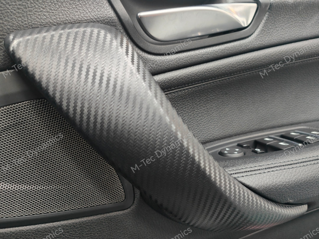 BMW F20 LCI-2 INTERIOR TRIM SET - 3D CARBON / BLUE ACCENT