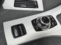 BMW E93 INTERIOR TRIM SET - SILVER BRUSHED ALUMINIUM - CIC LCI I-DRIVE