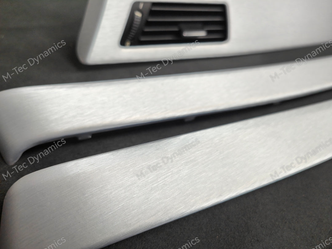 BMW E93 INTERIOR TRIM SET - SILVER BRUSHED ALUMINIUM - CIC LCI I-DRIVE