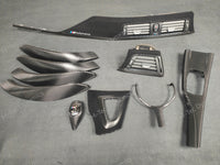 BMW F30 F31 F36 INTERIOR TRIM SET - PERFORMANCE STYLE / TEXTURED CARBON (COMPLETE SET)