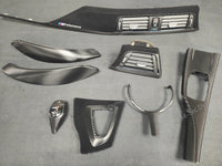 BMW F30 F31 F36 INTERIOR TRIM SET - PERFORMANCE STYLE / TEXTURED CARBON (COMPLETE SET)