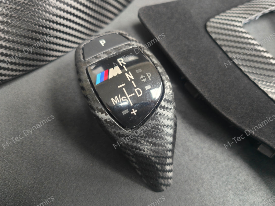 WRAPPING SERVICE - BMW F3X INTERIOR TRIM SET - PERFORMANCE STYLE / TEXTURED CARBON (F30 F31 F32 F33 F36)