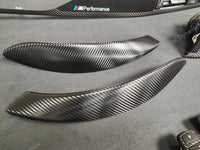 BMW F30 F31 F36 INTERIOR TRIM SET - PERFORMANCE STYLE / TEXTURED CARBON (COMPLETE SET)