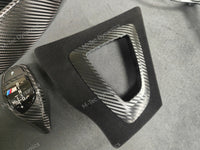 BMW F30 F31 F36 INTERIOR TRIM SET - PERFORMANCE STYLE / TEXTURED CARBON (COMPLETE SET)