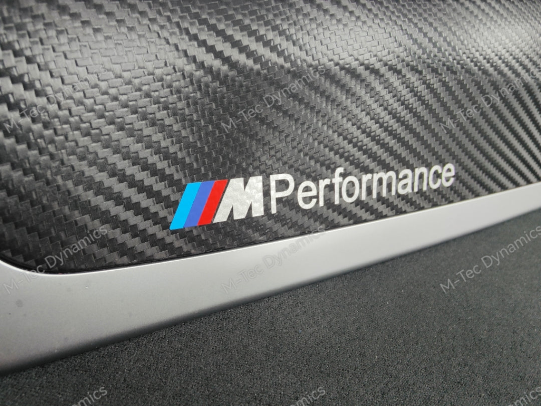 BMW F10 F11 AUTO INTERIOR TRIM SET - DEEP TEXTURED GLOSSY BLACK CARBON (MTD-TEX)