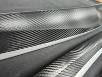 BMW F10 F11 AUTO INTERIOR TRIM SET - DEEP TEXTURED GLOSSY BLACK CARBON (MTD-TEX)