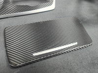 BMW F10 F11 AUTO INTERIOR TRIM SET - DEEP TEXTURED GLOSSY BLACK CARBON (MTD-TEX)