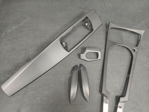 BMW Z4 E85 E86 INTERIOR TRIM SET - 3D BLACK CARBON