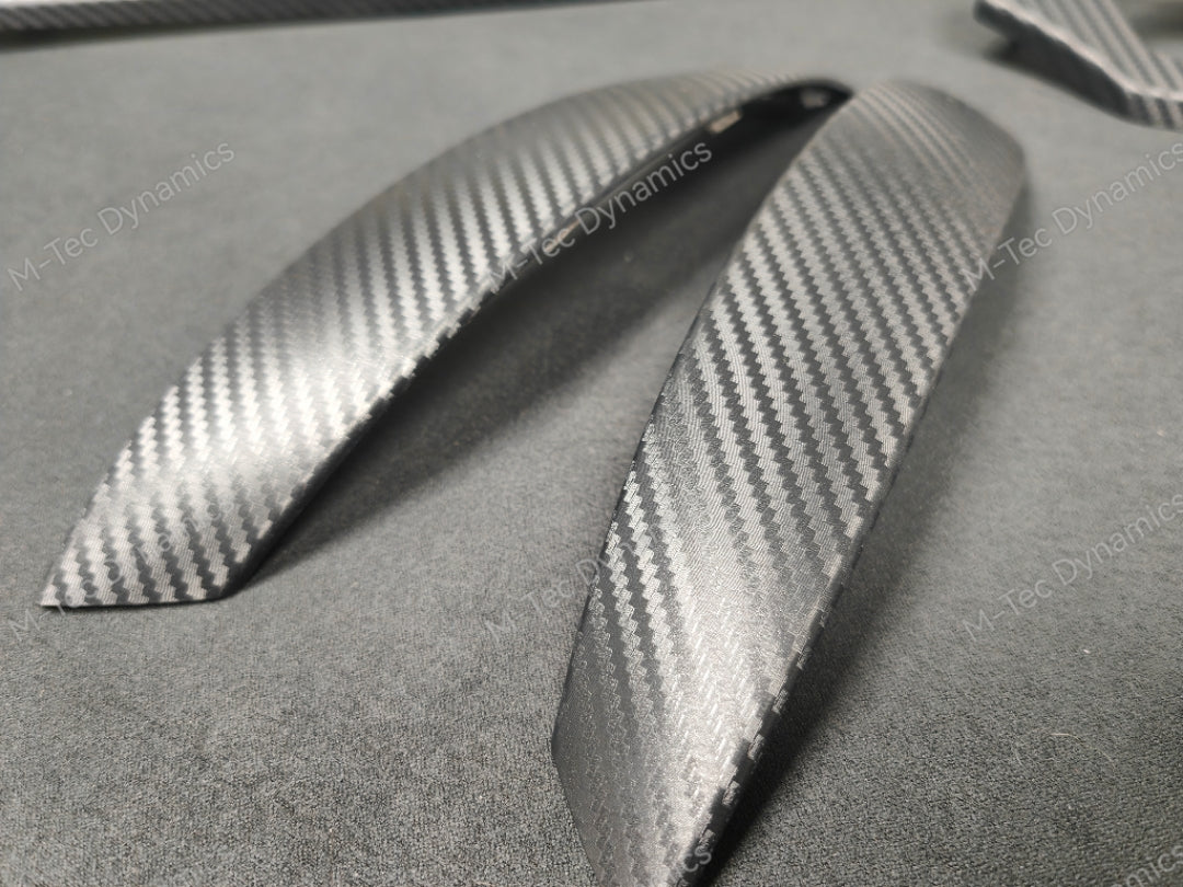 BMW Z4 E85 E86 INTERIOR TRIM SET - 3D BLACK CARBON