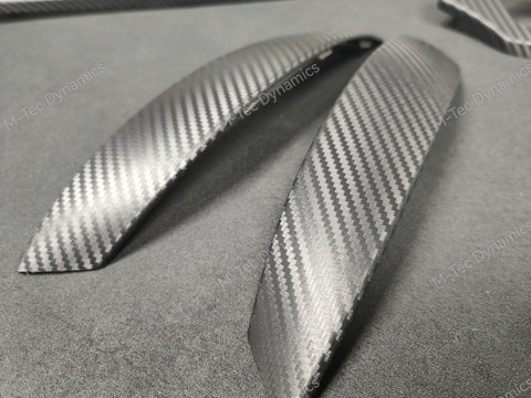 BMW Z4 E85 E86 INTERIOR TRIM SET - 3D BLACK CARBON