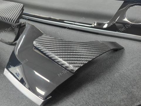 BMW X5 F15 INTERIOR TRIM SET - 4D BLACK CARBON / GLOSS BLACK