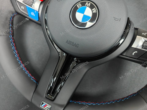 Gebreide Stuurwiel Hand Stitch Alcantara Stuurhoes voor BMW Gebreide Stuurwiel Hand Stitch Alcantara Stuurhoes voor BMW