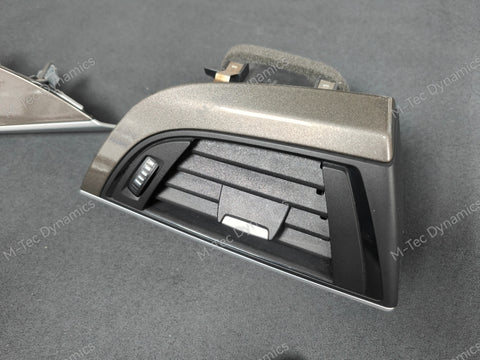 BMW F21 F22 INTERIOR TRIM SET - 3M METALLIC GREY / SILVER ACCENT (#6)