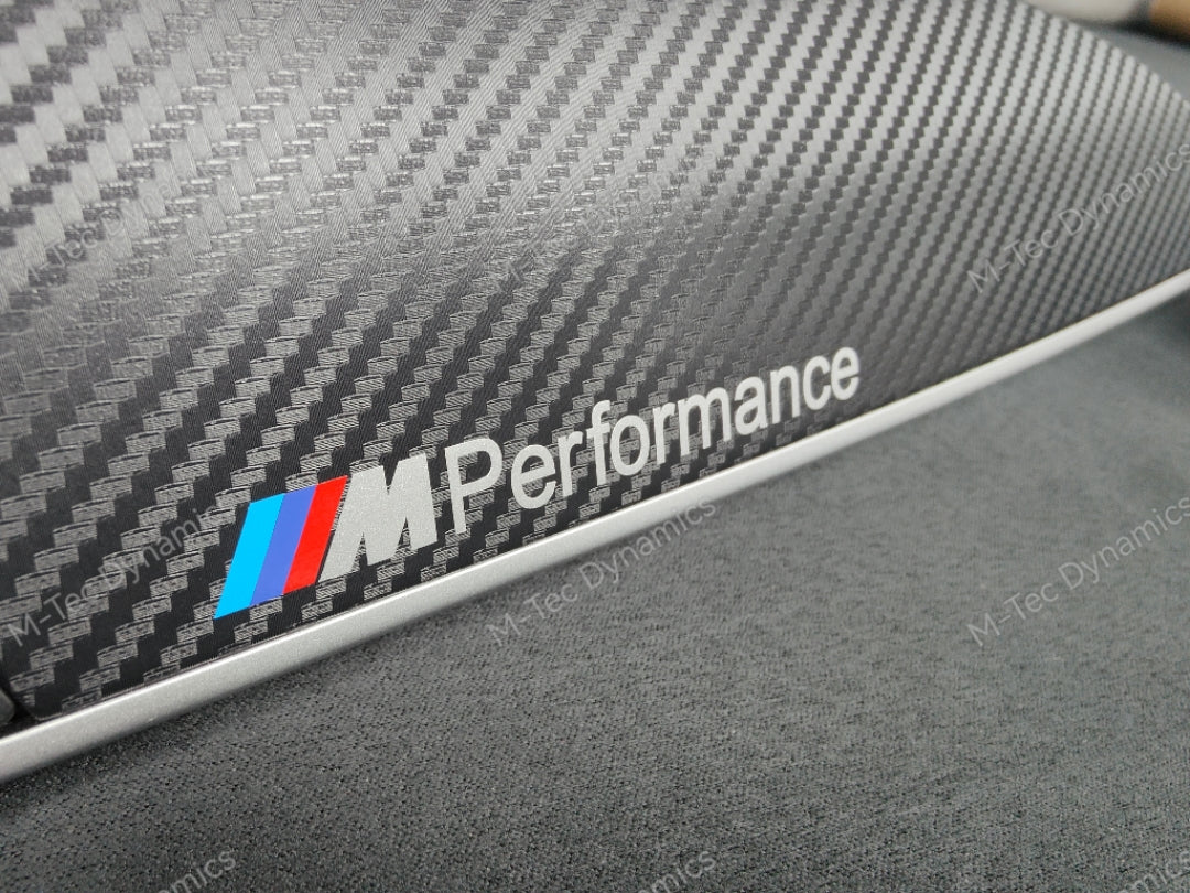 BMW F21 F22 INTERIOR TRIM SET - 3D CARBON / SILVER ACCENT