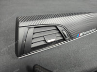 BMW F21 F22 INTERIOR TRIM SET - 3D CARBON / SILVER ACCENT