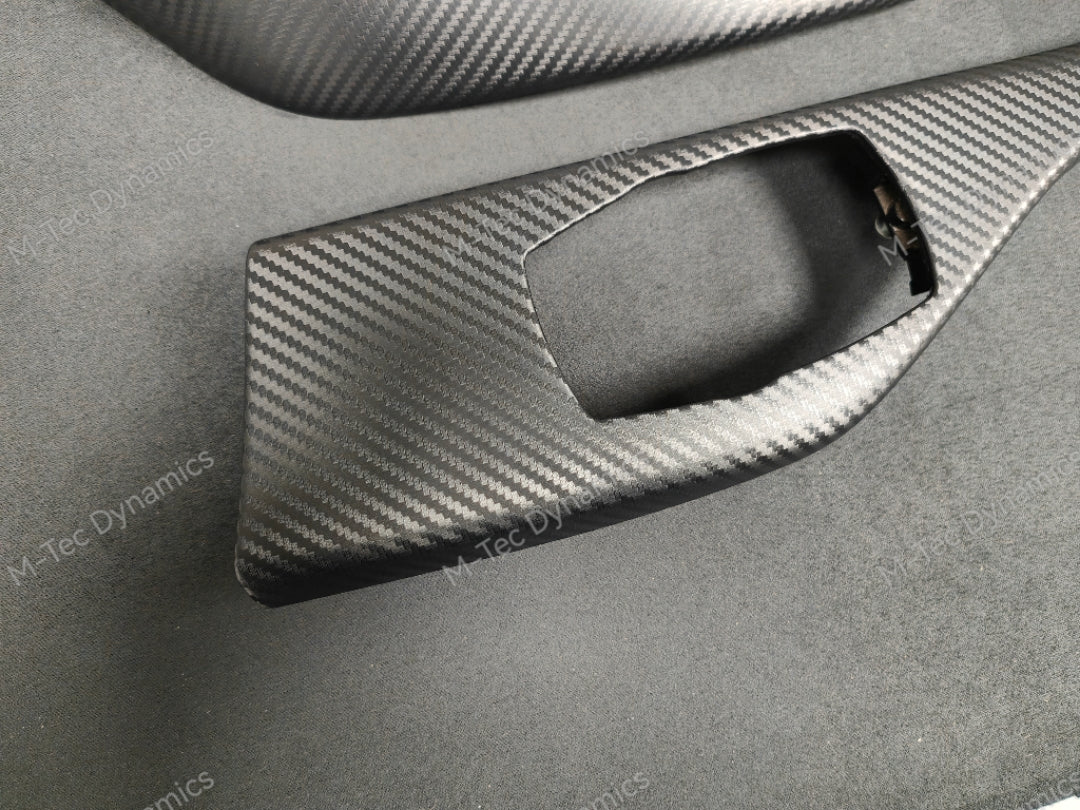 BMW F21 F22 INTERIOR TRIM SET - 3D CARBON / SILVER ACCENT