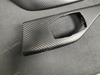 BMW F21 F22 INTERIOR TRIM SET - 3D CARBON / SILVER ACCENT