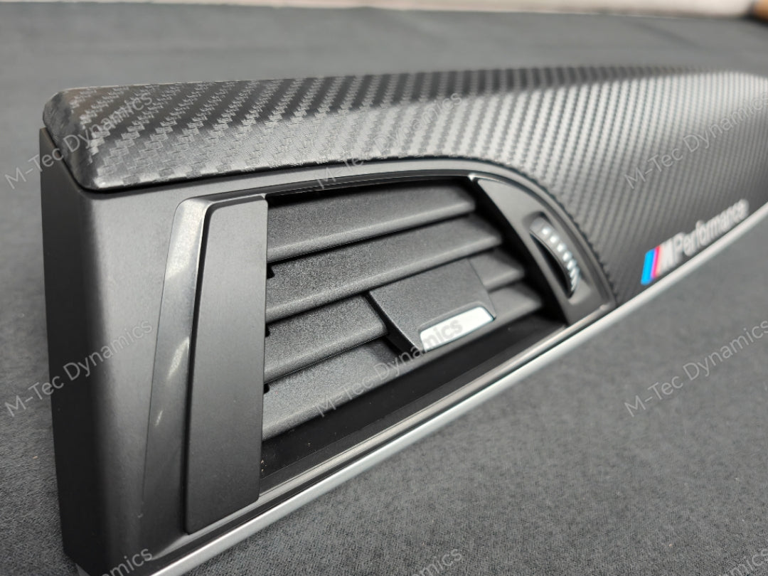 BMW F21 F22 INTERIOR TRIM SET - 3D CARBON / SILVER ACCENT