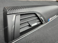 BMW F21 F22 INTERIOR TRIM SET - 3D CARBON / SILVER ACCENT