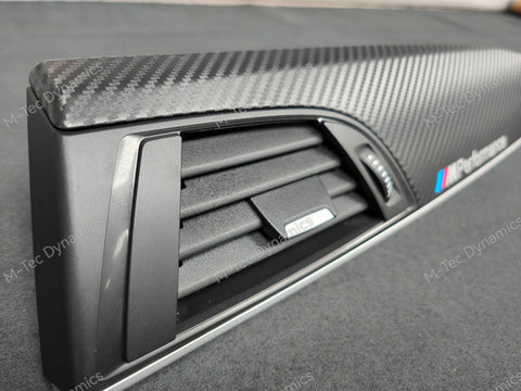 BMW F21 F22 INTERIOR TRIM SET - 3D CARBON / SILVER ACCENT (#11)