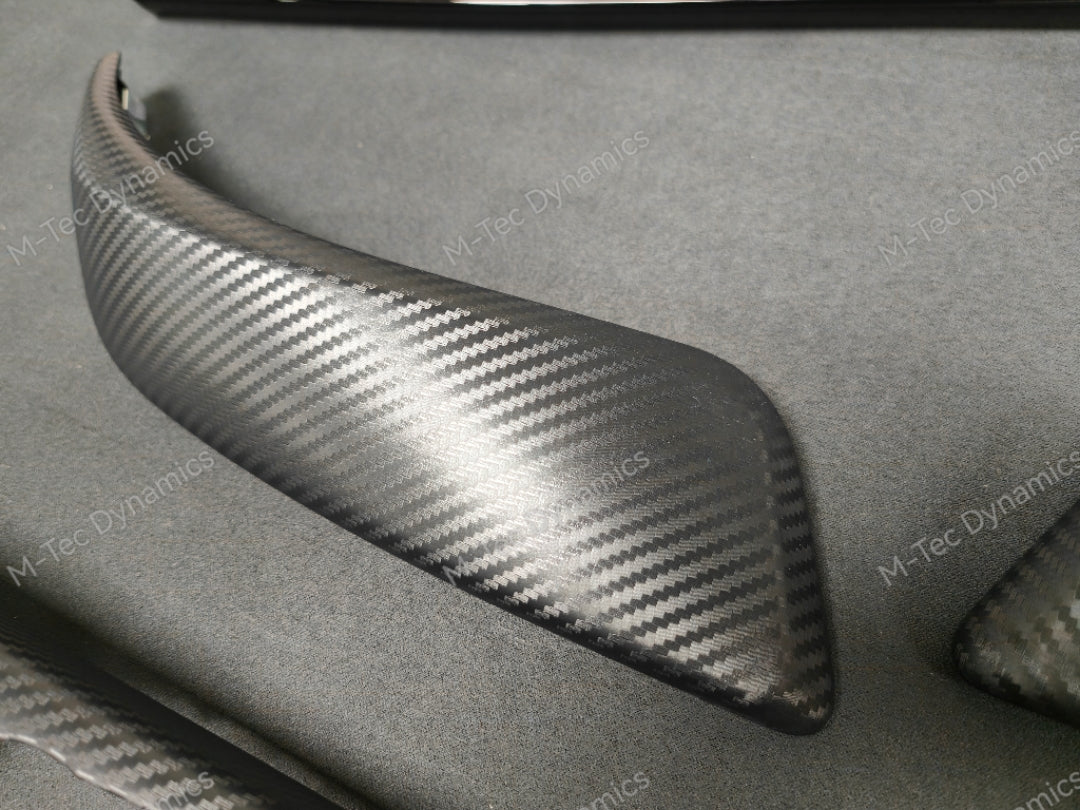 BMW F21 / F22 INTERIOR TRIM SET - 3D CARBON / GLOSS BLACK ACCENT