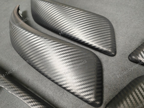 BMW F20 INTERIOR TRIM SET - 3D CARBON / GLOSS BLACK ACCENT (#1)