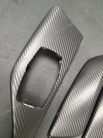 BMW F20 INTERIOR TRIM SET - 3D CARBON / GLOSS BLACK ACCENT (#1)