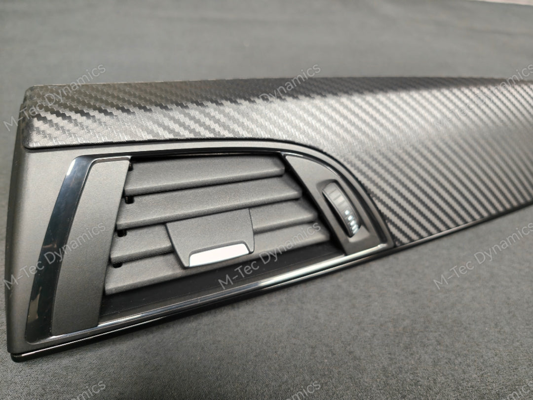 BMW F21 / F22 INTERIOR TRIM SET - 3D CARBON / GLOSS BLACK ACCENT