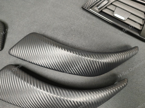 BMW F20 INTERIOR TRIM SET - 3D CARBON / GLOSS BLACK ACCENT (#1)