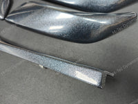 BMW F20 F21 F22 INTERIOR TRIM SET - METALLIC SPARKLE GREY / GLOSS BLACK ACCENT