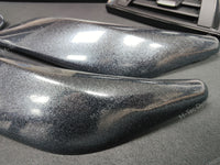 BMW F20 F21 F22 INTERIOR TRIM SET - METALLIC SPARKLE GREY / GLOSS BLACK ACCENT