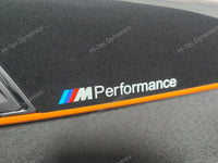 WRAPPING SERVICE - BMW F20 F21 F22 F23 CUSTOM INTERIOR TRIM SET - 3D CARBON / ALCANTARA / ORANGE ACCENT