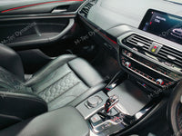 BMW F97 X3M COMPETITION INTERIOR TRIM SET WRAPPING SERVICE - 3D MATT CARBON