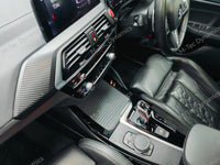 BMW F97 X3M COMPETITION INTERIOR TRIM SET WRAPPING SERVICE - 3D MATT CARBON