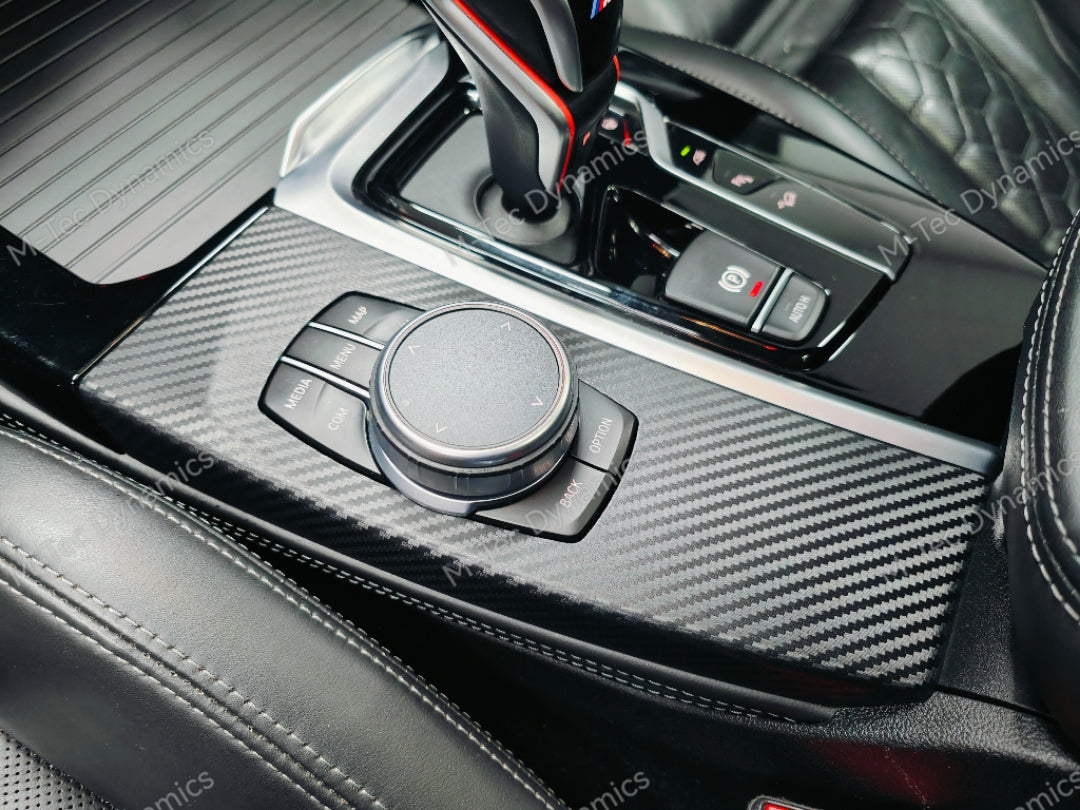 BMW F97 X3M COMPETITION INTERIOR TRIM SET WRAPPING SERVICE - 3D MATT CARBON