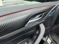 BMW F97 X3M COMPETITION INTERIOR TRIM SET WRAPPING SERVICE - 3D MATT CARBON