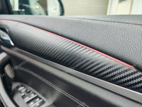 BMW F97 X3M COMPETITION INTERIOR TRIM SET WRAPPING SERVICE - 3D MATT CARBON